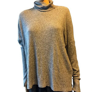 Aerie Oversized Turtleneck Outdoorsy Largenlook Cozy Women Sweater Size SP